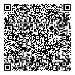 Ａ「なんの勉強してるの？」Ｂ「法学です。」QRコード
